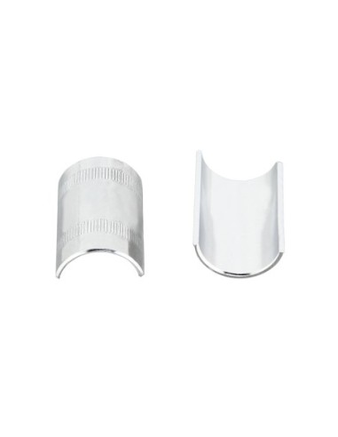 Handlebar Shim Alloy 22.2mm To 25.4mm Silver.